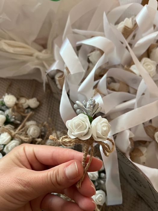 Сватбени цветя за яка