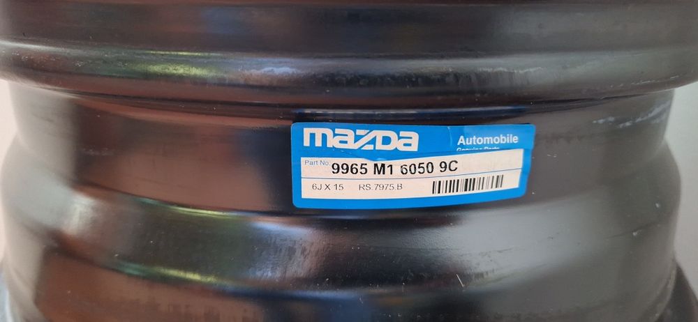 Jante Mazda tablă 15,5x114.3 mm