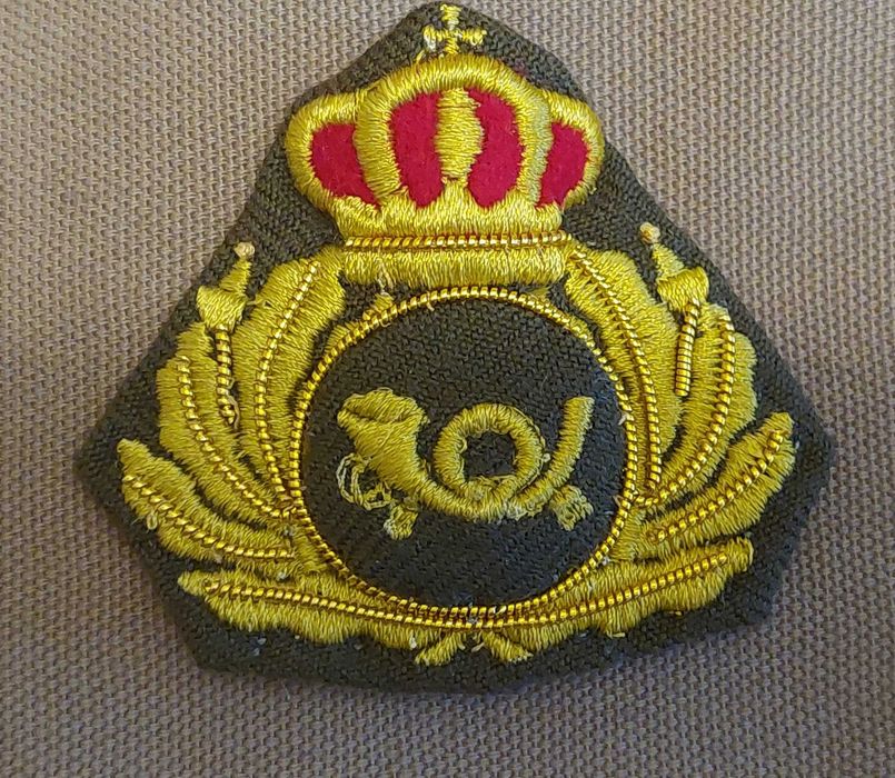 Emblema regalista ww2 pentru sapca, cascheta,  chipiu subofiter