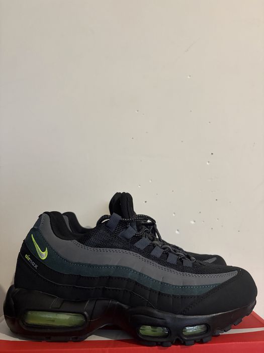 Nike Air Max 95 Retro Logo Black/Grey Volt - 40,41,42,43,44,45,46