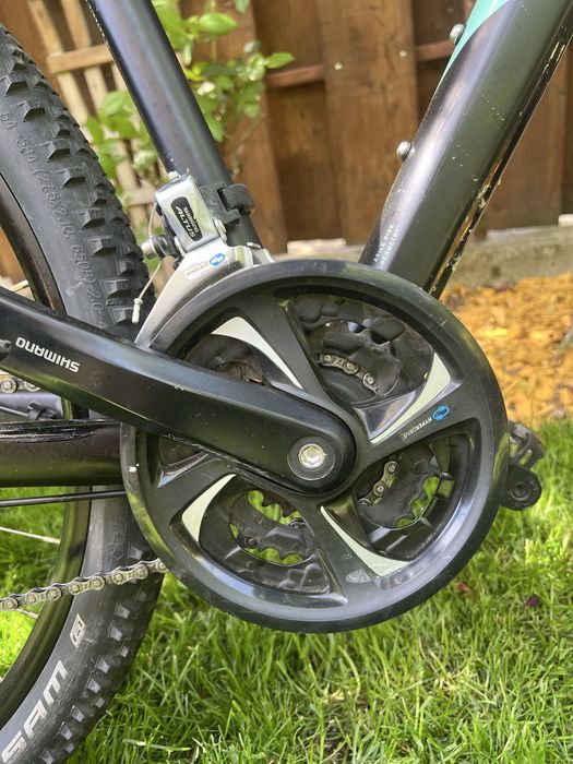 Bicicleta cube acces Black/Mint (27,5)