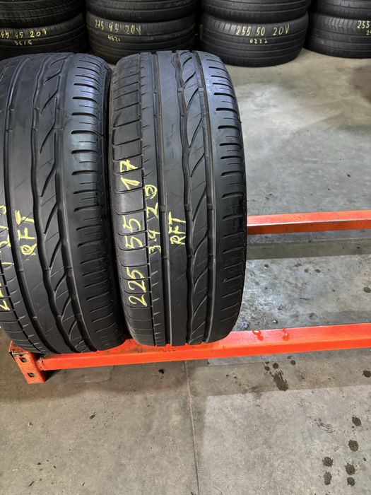 2 Anvelope Vara 225/55/17 Bridgestone Turanza ER300 225 55 17 R17