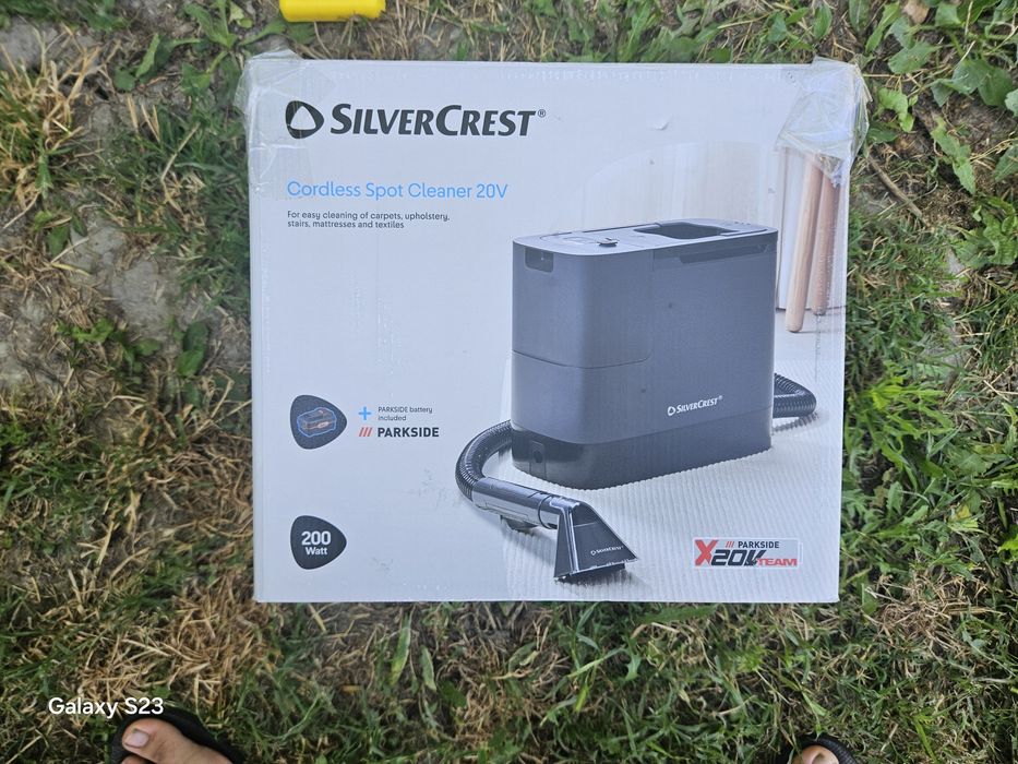 Акумулаторна перяща прахосмукачка SilverCrest ,Без батерия и зарядно в комплекта!