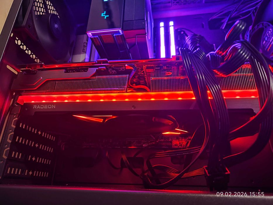 Геймърски Ryzen 7 7800X3D,RX 7900 XTX 24GB,RAM 32GB DDR5 6000,SSD 1TB