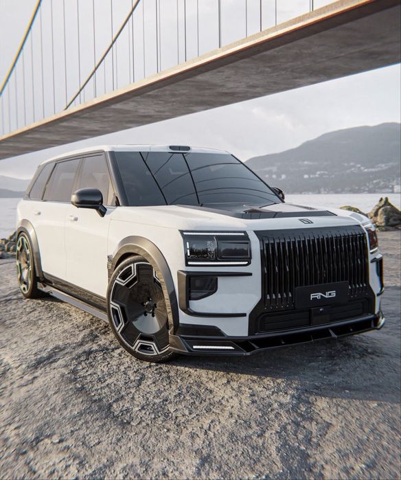 Zeekr 9x obves krugavoy spoler