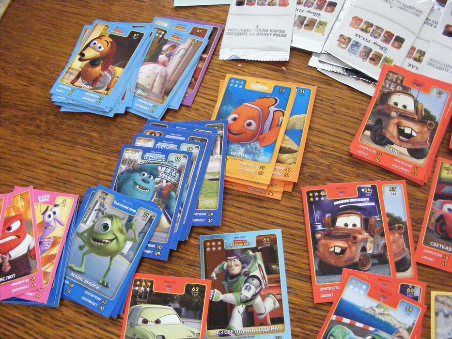 Карти за игра на Disney Pixar,Уйнкс и Пес патрул Лидл