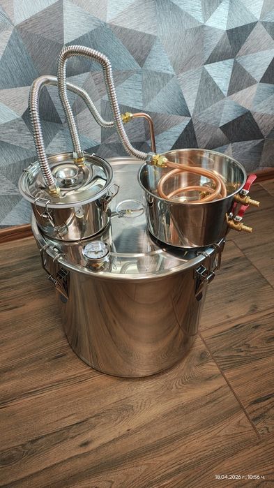 Дестилатор за алкохолни напитки,вода,етерични масла