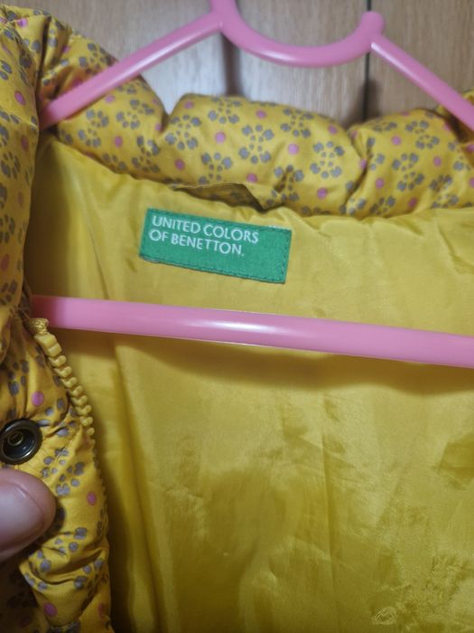 Geaca de iarna fetite United Colors of Benetton