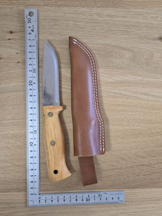 Cuțit Helle Temagami 14C28N NOU – made in Norway, nefolosit, full tang