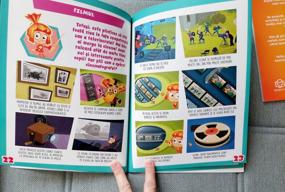 Set carte și caiet de activități copii Fixiki