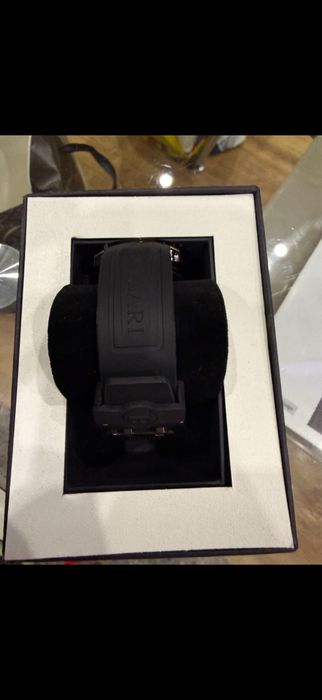 Мъжки  часовник BULGARI с черна верижка