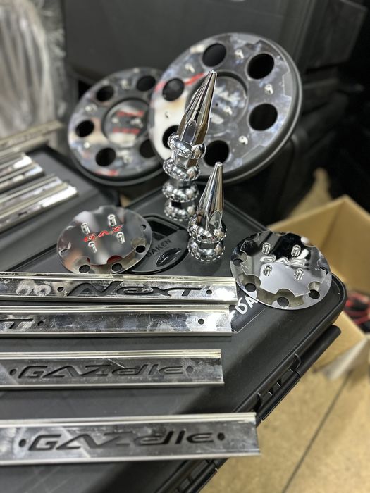 Хром планки на газель