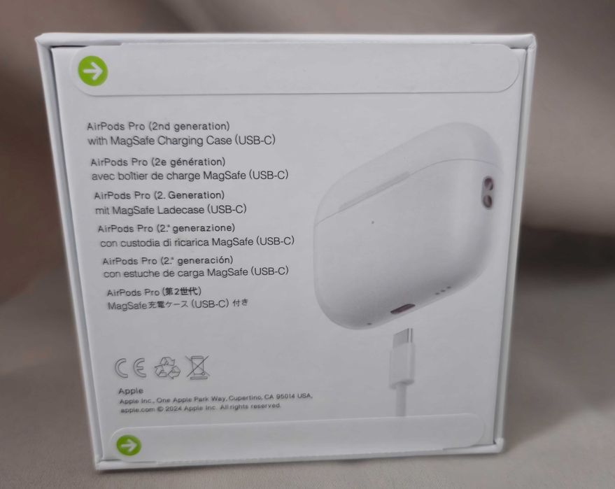 Căști wireless AirPods Pro a doua generație. Căștile sunt noi sigilate