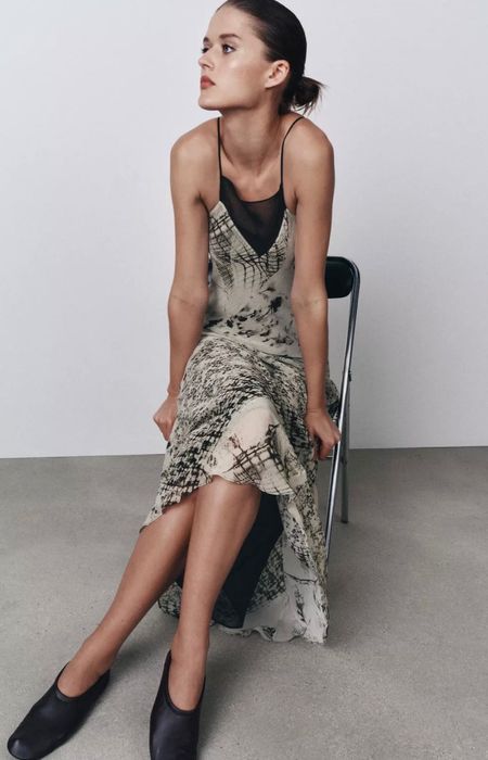 Дълга рокля Zara