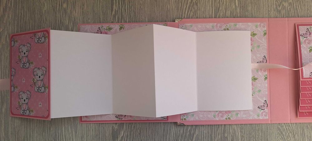 Скрапбук албум "Пухкава коала", ръчна изработка /53.50