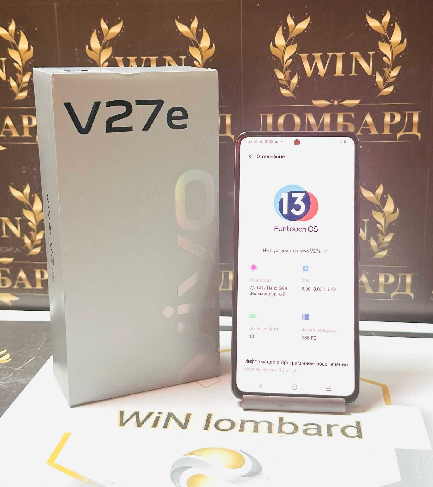 Смартфон Vivo V27e 8/256/kaspi рассрочка/Win Lombard: 95 000 тг. -  Мобильные телефоны / смартфоны Астана на Olx