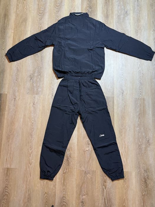 Corteiz Shukushuku Tracksuit - Черен екип размер М