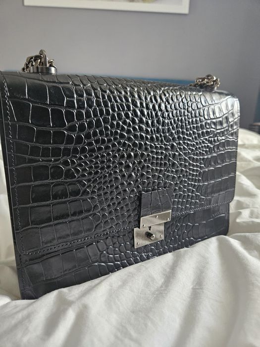 Geanta piele musette folosita f putin