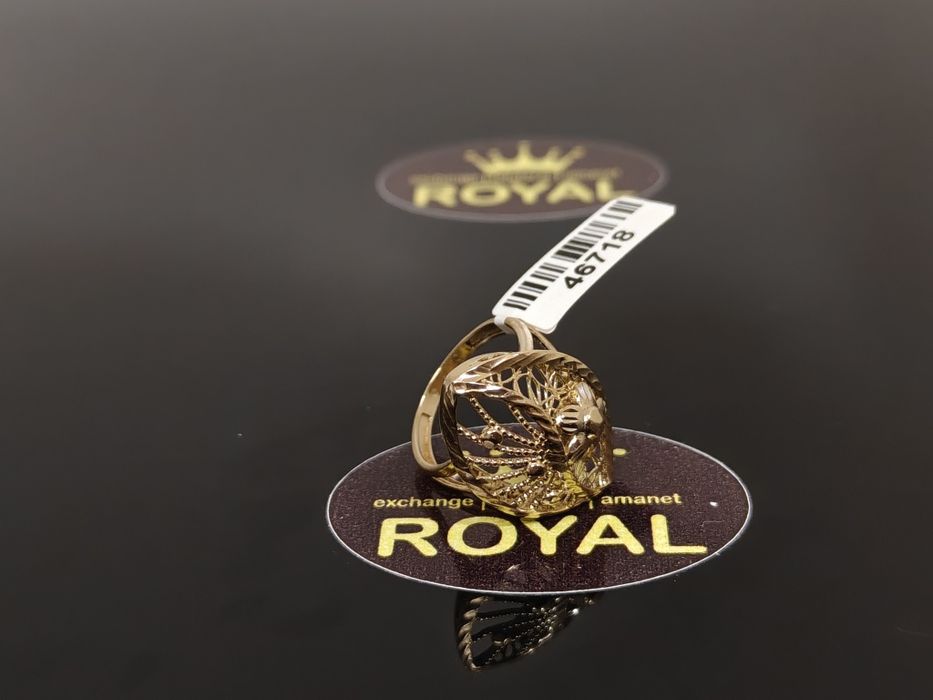 Bijuteria Royal: Inel aur 14k/3.26 gr