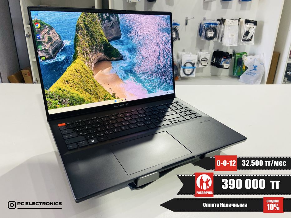 Asus VivoBook Pro 16 OLED - Ryzen 7 6800H/16Gb/SSD 512Gb/RTX 3060 6Gb
