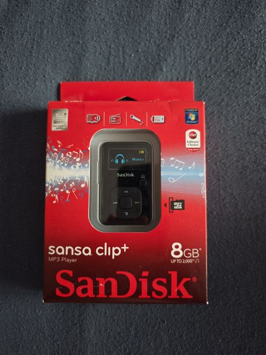 Sandisk Sansa + ,8 gb,sigilat