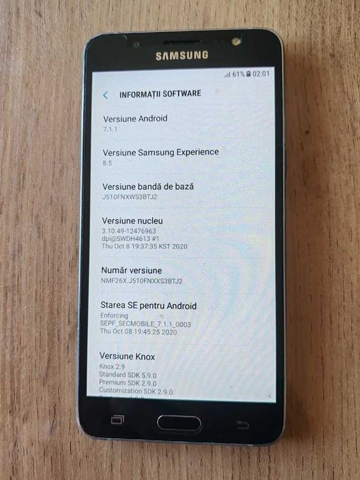 Galaxy J5, 16 GB, 4G LTE, 1.2 GHz Quad Core Procesor, 2016,