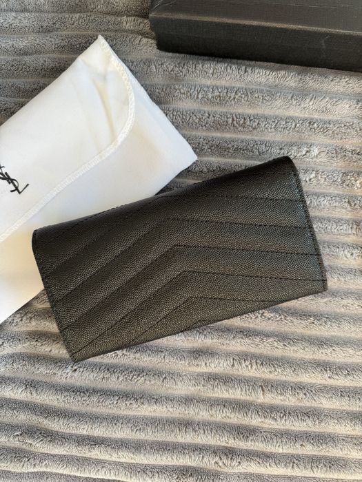 Portofel piele YSL Yves Saint Laurant NOU cadou perfect Craciun