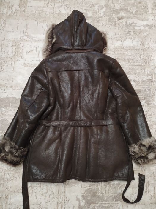Cojoc dama piele și blana naturala mas. 52