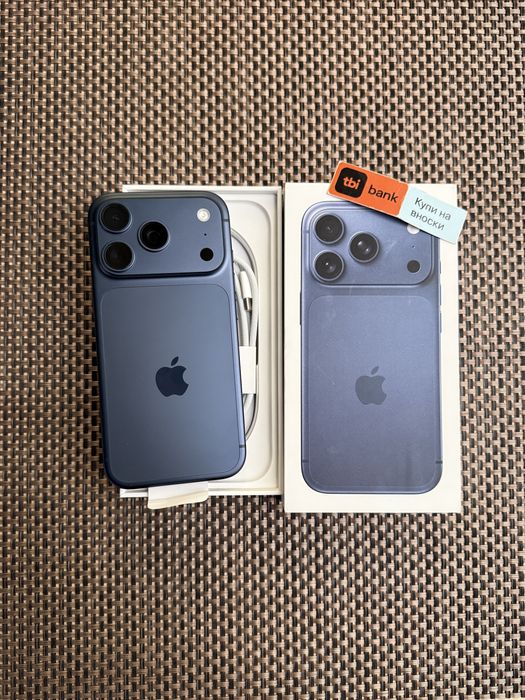 НОВ!ЛИЗИНГ*86лв/м iPhone 17 Pro Blue * 256 айфон 17 про син