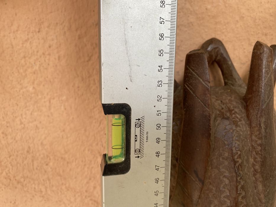 Стара френска маска дърворезба