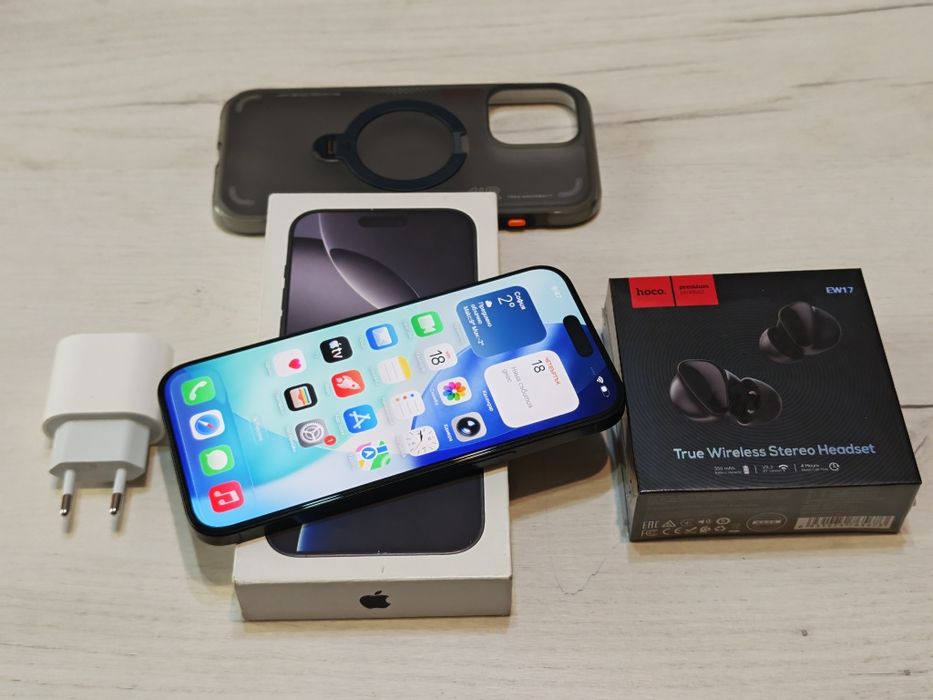 Като нов iPhone 16 Pro Max 256 GB Гаранция