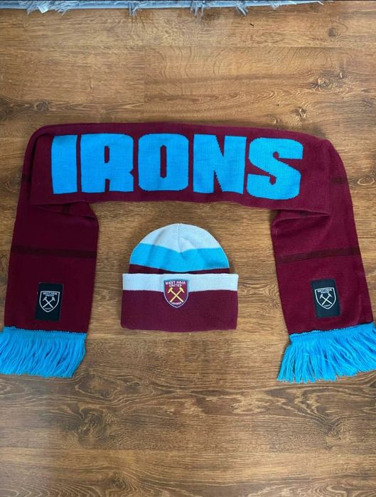 Pachet West Ham United ( șapcă, fular, căciulă )