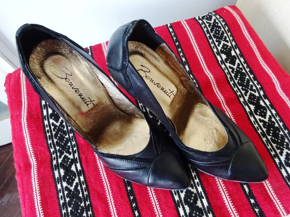 Pantofi Benvenuti piele naturală 37 + transport gratuit