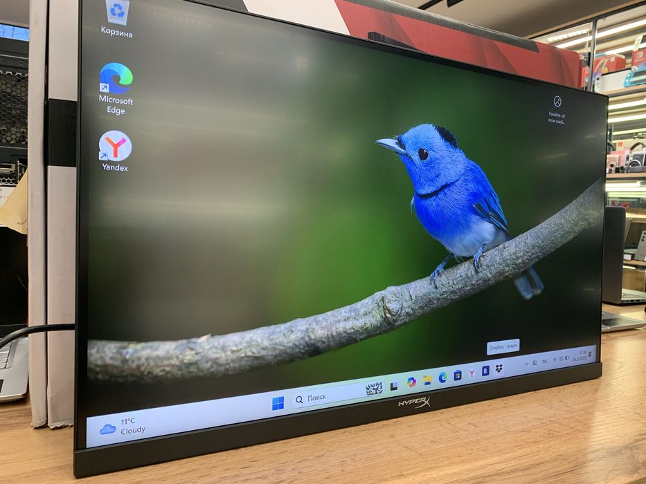 Монитор HyperX Armada 27", 64V69AA, QHD, 165 Гц, 10965/А10