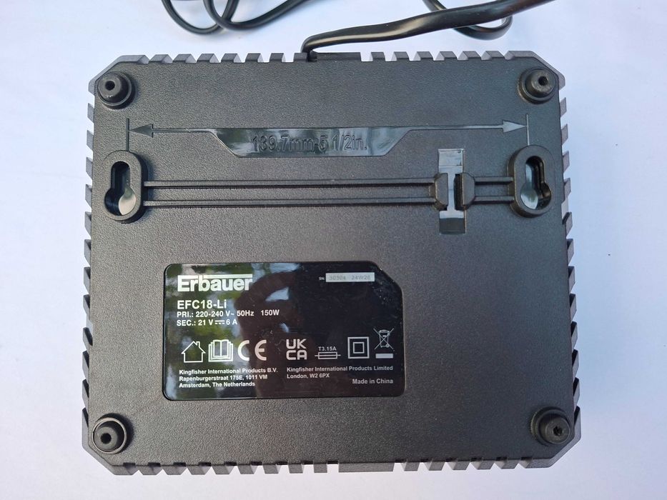 acumulator + încărcător erbauer