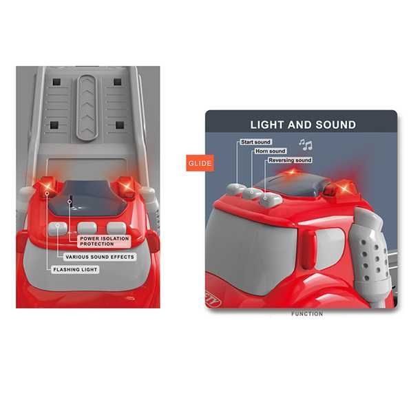 Камион с ремарке пътна помощ, с пожарна и хеликоптер