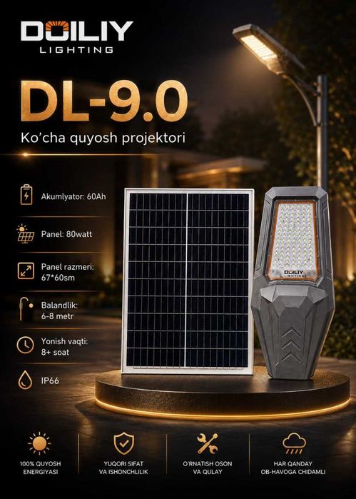 DL-9.0 Quyosh projektori