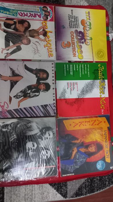 Discuri de vinyl  Italo disco Aneka, ken Laszlo