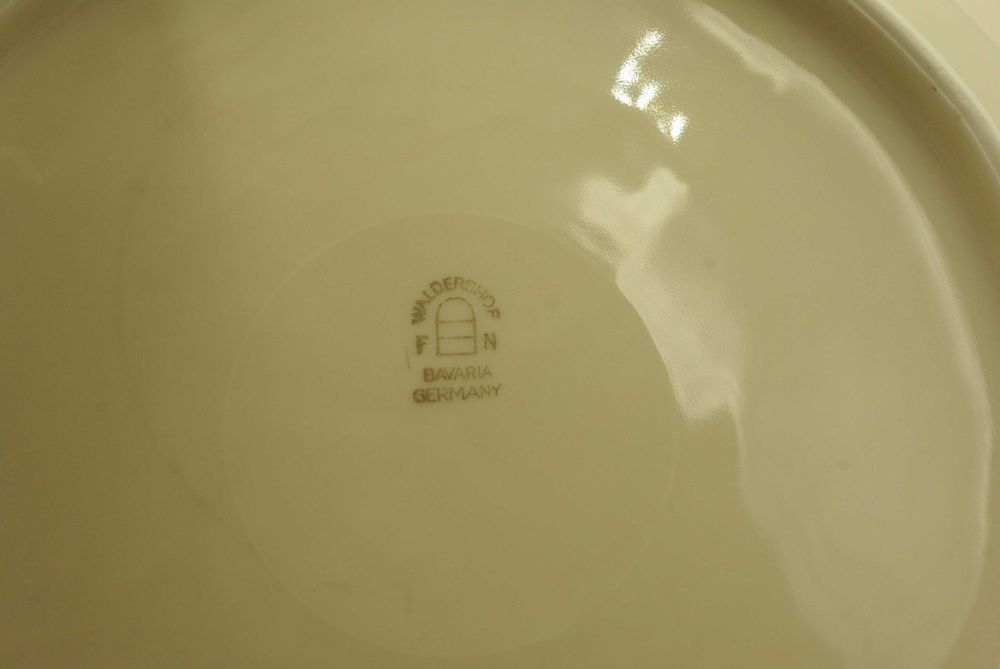 Fructiera, tava portelan, Waldershof Bavaria anii 1950, Johan Haviland