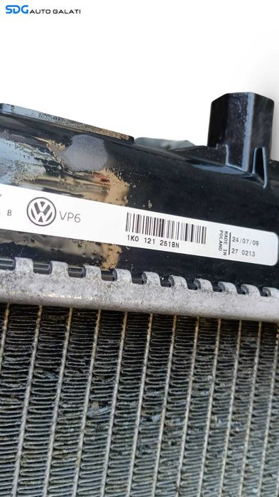 Radiator Apa Racire Volkswagen Beetle 1.2 TSI 2012 - 2019 Cod 1K0121251BN [MX0861]