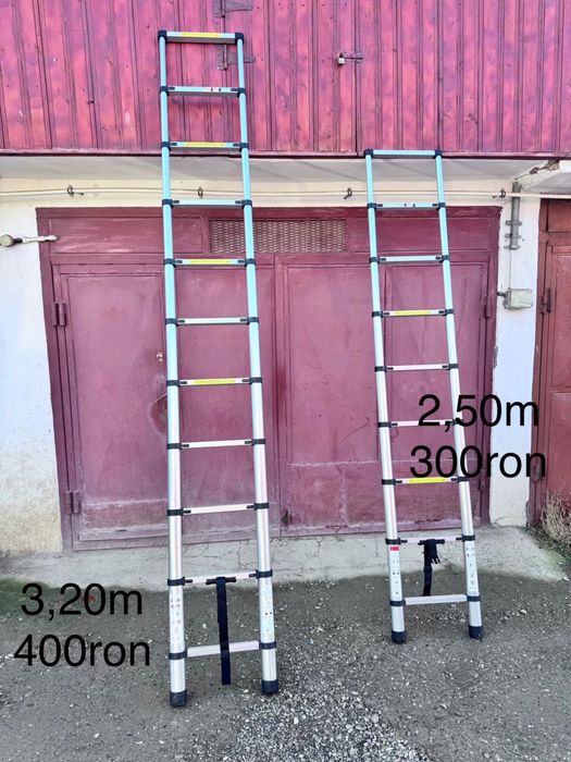 Scari telescopice 3,2 m si 2,5 m