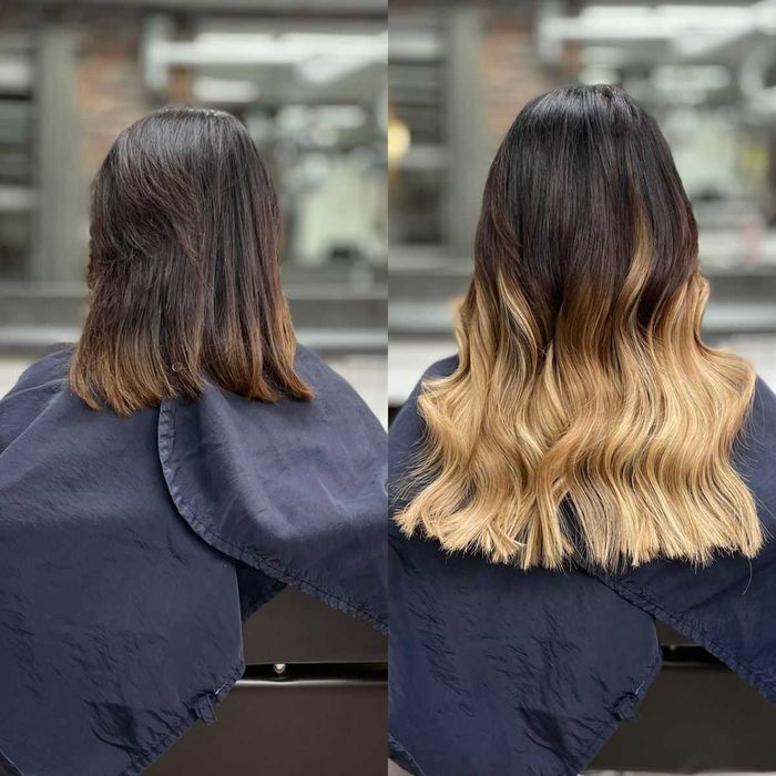 Montaj  extensii/aplicare extensii de par natural PREMIUM