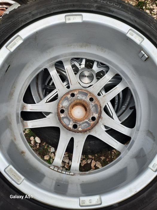 Ляти джанти с гуми,5×112, 17цола