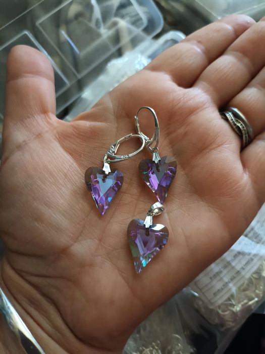 Set femei verde sau mov lila