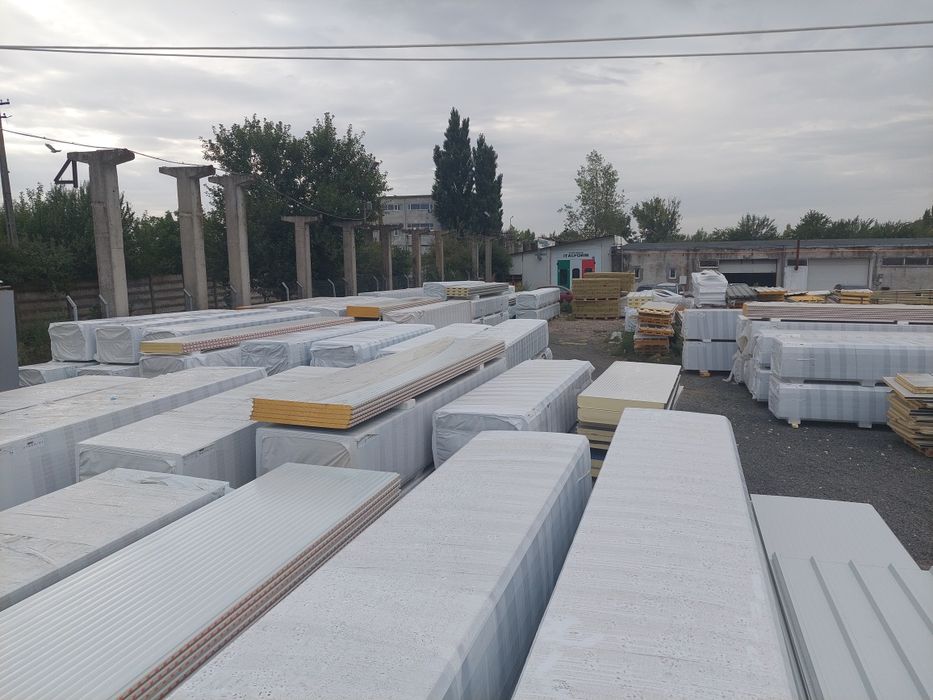 Timișoara panouri sandwich  noi perete  acoperiș  policarbonat