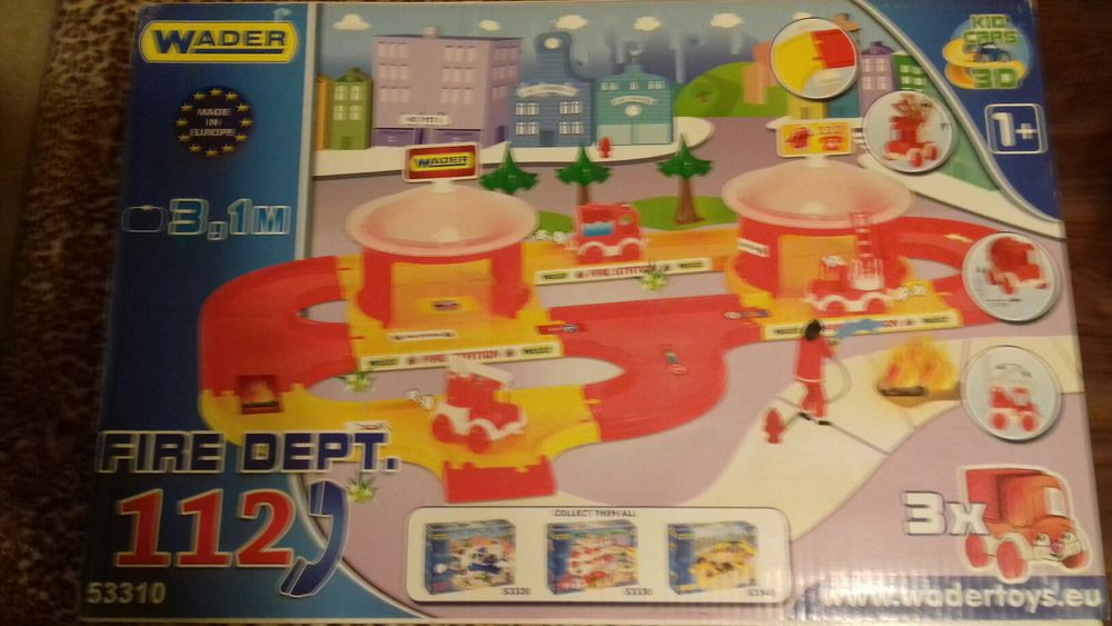 3D конструктор Пожарна станция