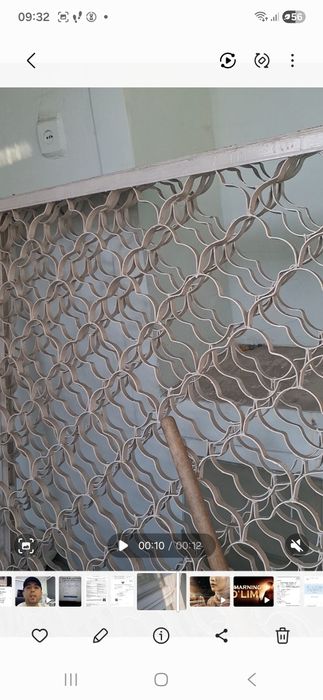 Ромлар решетка эшик