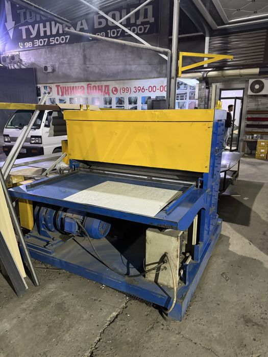 Лист металга узор туширадиган станок — СОТИЛАДИ!