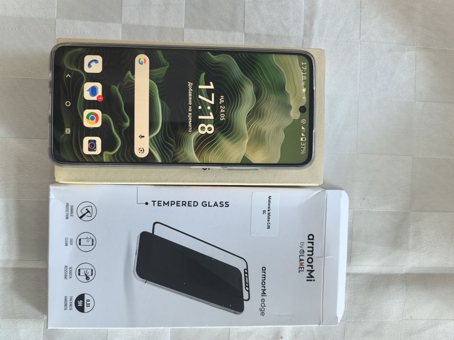 Motorola g35 256gb с гаранция