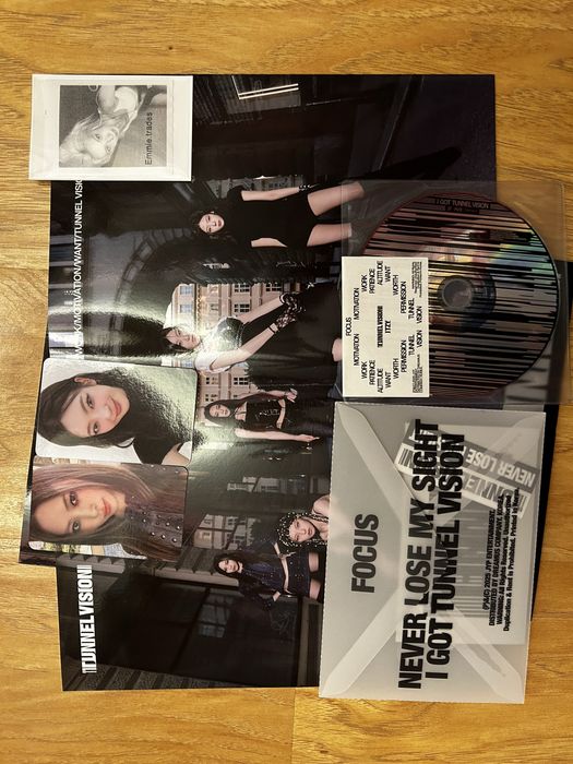 Кпоп албум на итзи tunnel vision